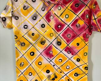 Hand Painted Abstract and Expressionistic Original Art T-Shirt by Jeff Bond