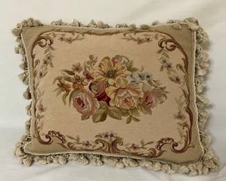 Victorian Floral Pillow 