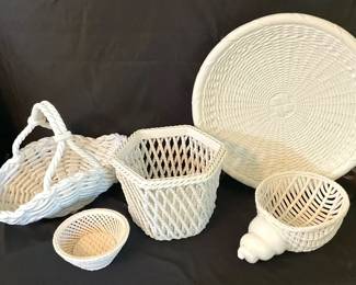 Assorted White Ceramics 