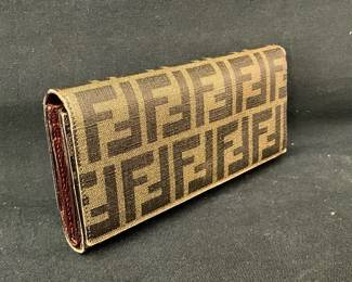 Fendi Zucca Wallet