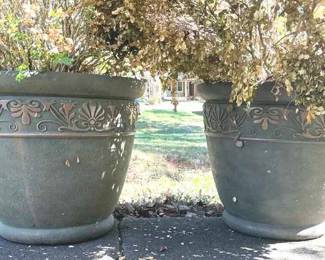 Decorative Plastic Planters