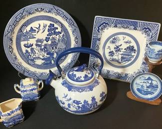 Blue China Decor