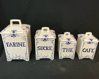 Jay Willfred French Canister Set