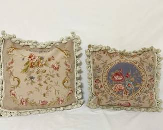 English Floral Pillows 