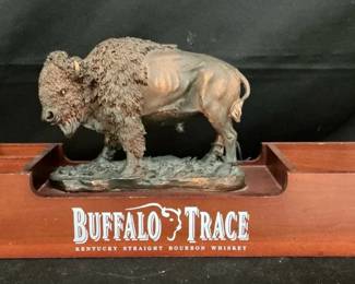 Buffalo Trace Whiskey Bar Caddy