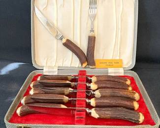 Cutlass Fork And Knife Set