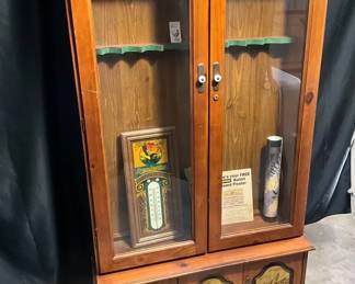 Wooden Gun Cabinet
