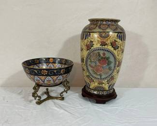 Satsuma Style Vase Bowl