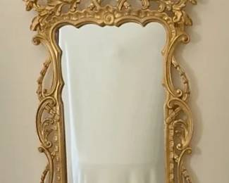 Gold Framed Mirror