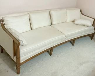 008 Vintage Curved Sofa