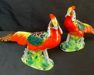 HandPainted Pheasant Duo