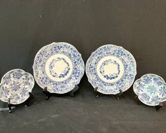 Japanese Designed Porcelain Plates 
