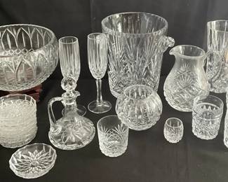 Beautiful Cut Glass Collection 