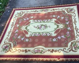 Aubusson Style Area Rug