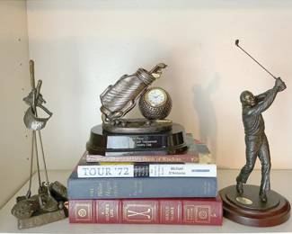 Golf Books And Decor