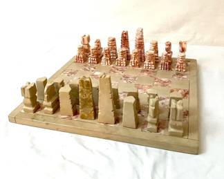 Marblestone Chess Set