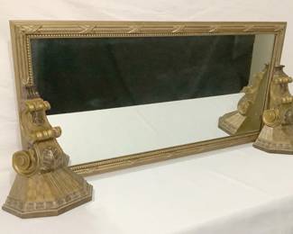 Brassy Mirror And More