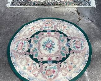 Rectangular Round Rugs