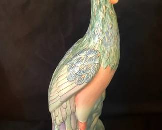 Vintage Asian Ceramic Phoenix 