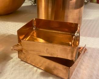 Handmade Copper Seed Sorters. 