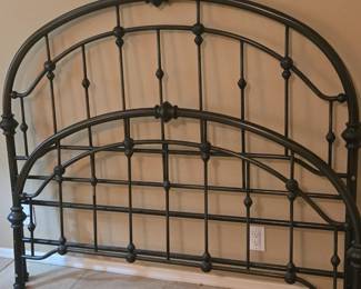 Metal Queen Headboard and Footboard