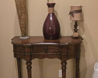 Entry Table & Decor