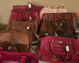Designer Purses
Dooney & Burke
Michael Kors
Anuschka etc