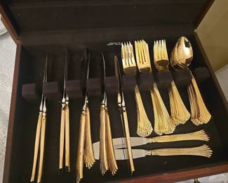 Gold Flatware
