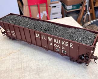 O Scale Model Train Coal Hauler