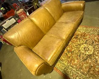 Top Grain Leather Couch