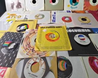 Record Lot All 45s 