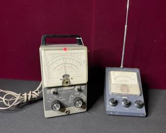 Heathkit VTVM Model 1M11  Vintage Lafayette Field Strength Meter