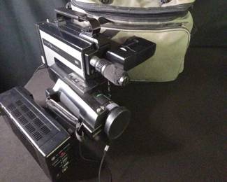 Vintage GE VHS Camcorder