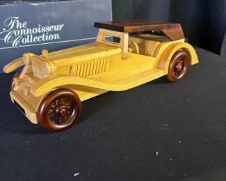 Wooden Classic Car Model 1945 MGTC