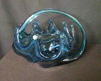  004 Large Murano Style Glass