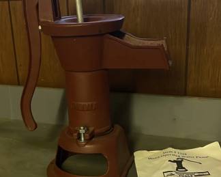 Hand Operated Water Pump