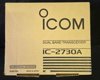 Icom IC 2730A Dual Band Transceiver New In Box 