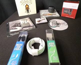 JBL Ear Buds, External Speaker, And Classic Rock