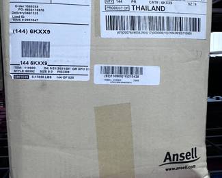 Chemical resistant gloves