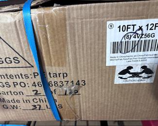 10X12 foot heavy duty tarps - several available