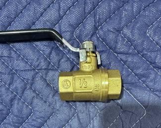 1/2 brass ball valves