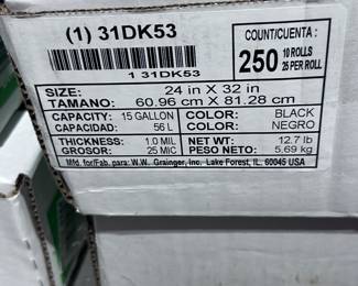 15 gallon plastic bags