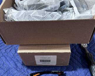 Tinted safety glasses - several boxes