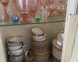 Pattern glass and china