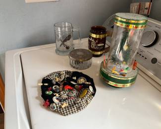 Unique hat with pin collectibles