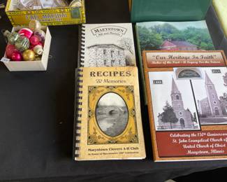 Here you go, Maystown cookbooks maybe I should buy this invite some friends over to cook of the original Maeystown cookbooks