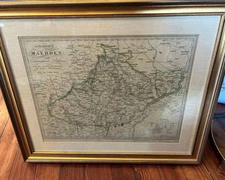 Antique Lithograph Map
Yr. 1835
23 1/2” x 19 1/2”