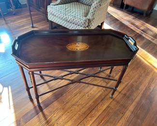 Antique Drexel 18th Century Side Table
Excellent condition except for a few small imperfections
39” x 18” x 22” tall