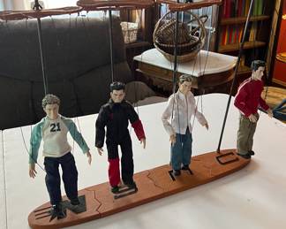 2000 NSYNC On Tour Collection By Living Dolls Marionettes