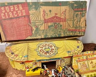 Vintage Marx Super Circus w/Box